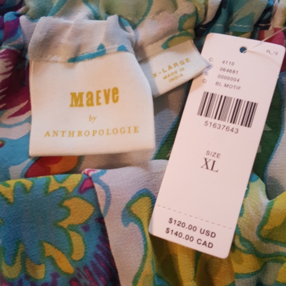 Anthropologie/Maeve Top - Picture 3 of 4